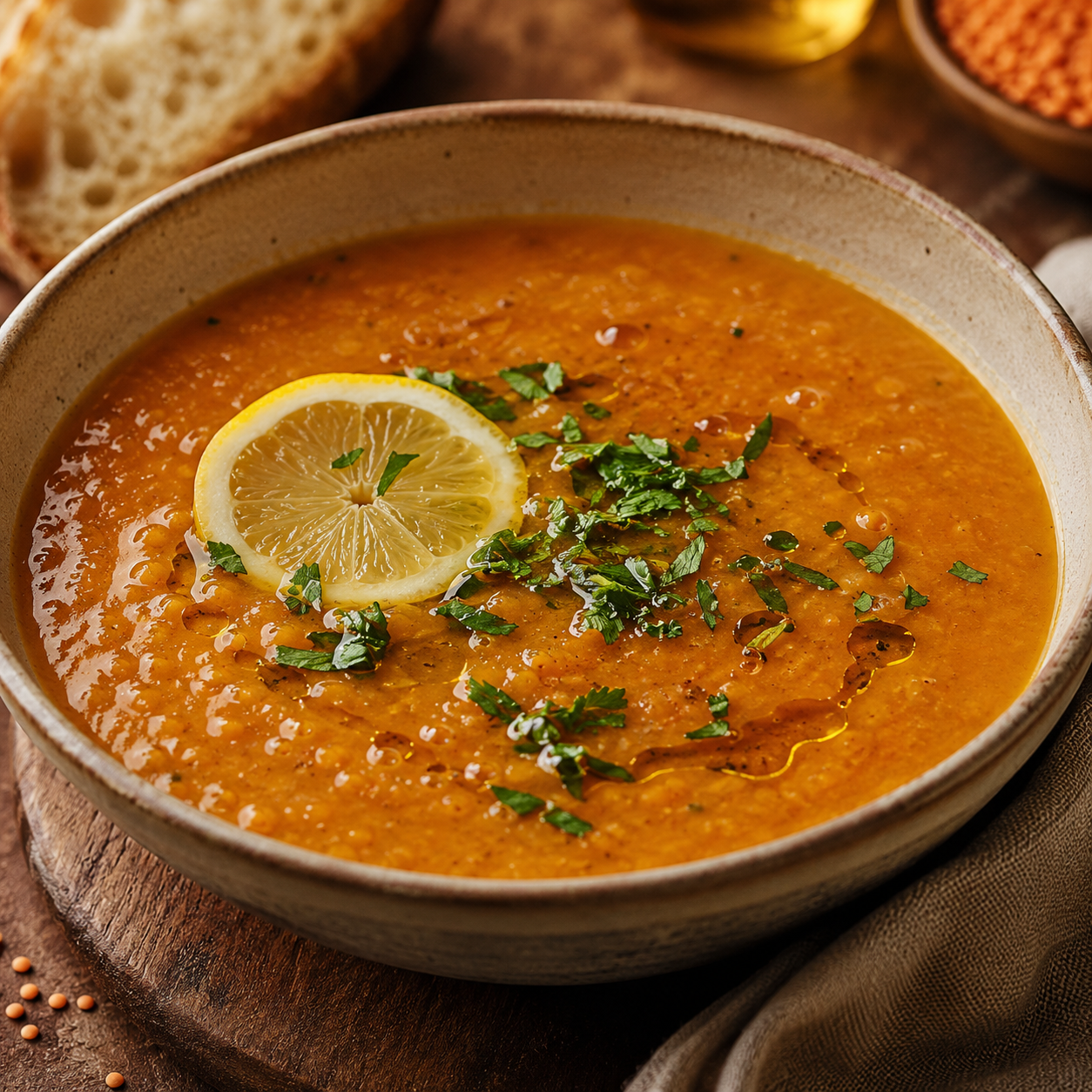 Lebanese Lentil Soup