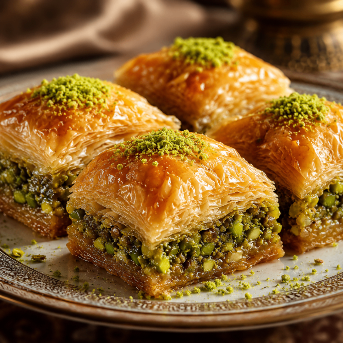 Pistachio Baklava