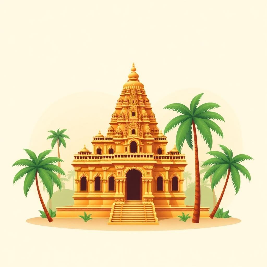 Padmanabhaswamy Temple representing Kerala cuisine